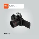 Porodo Lifestyle Digital Camera 16X Zoom | Flip Flash - Black