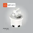 Porodo Lifestyle Spill-Proof Dual Mode Mixer - White/Silver 
