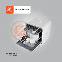 Porodo Lifestyle Counter-Top Dishwasher - White