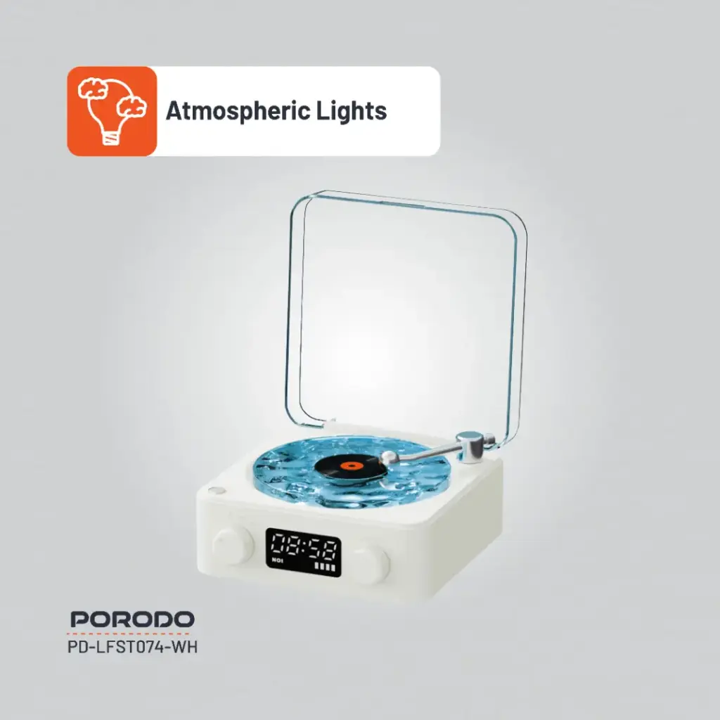 Porodo Lifestyle White Noise Portable Speaker