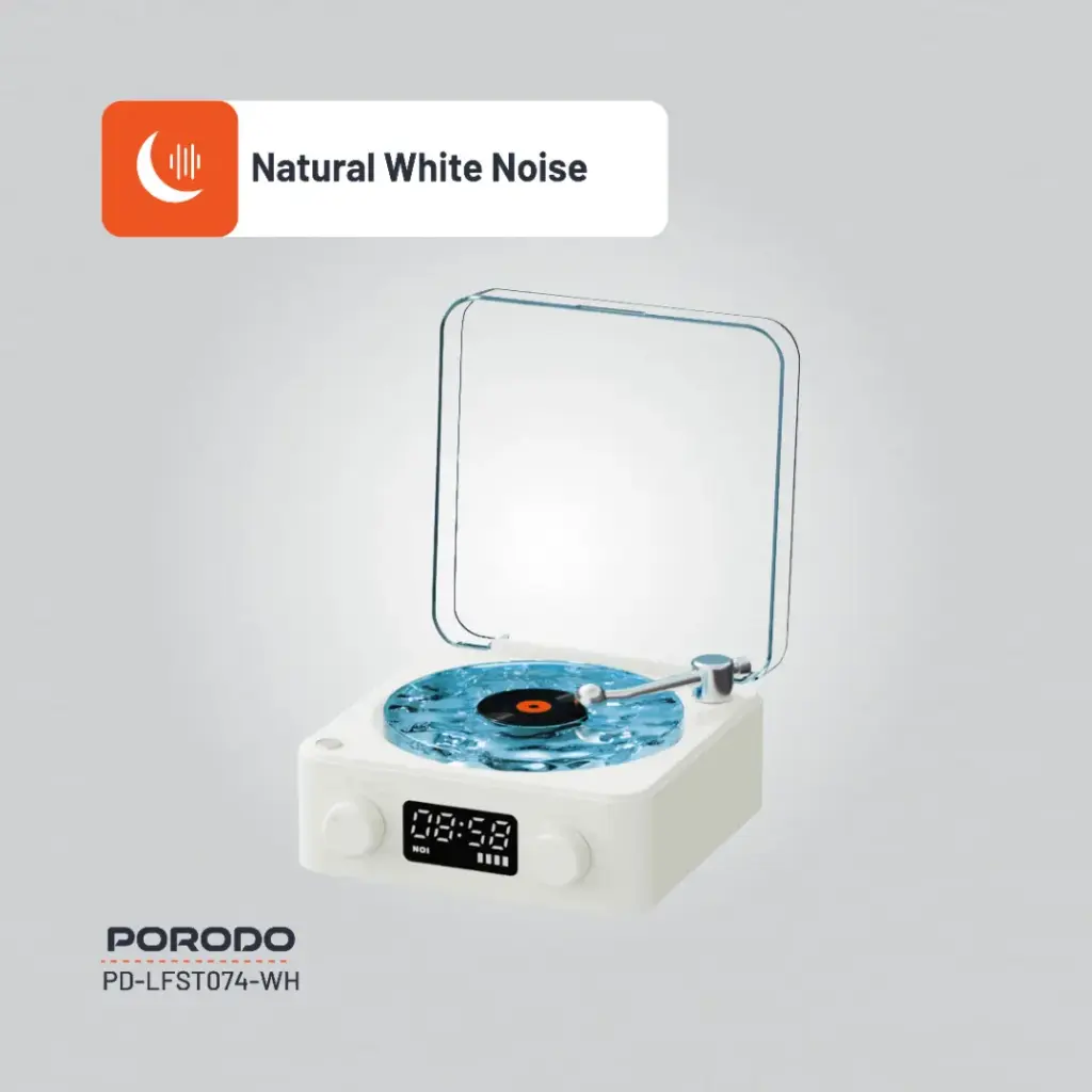 Porodo Lifestyle White Noise Portable Speaker