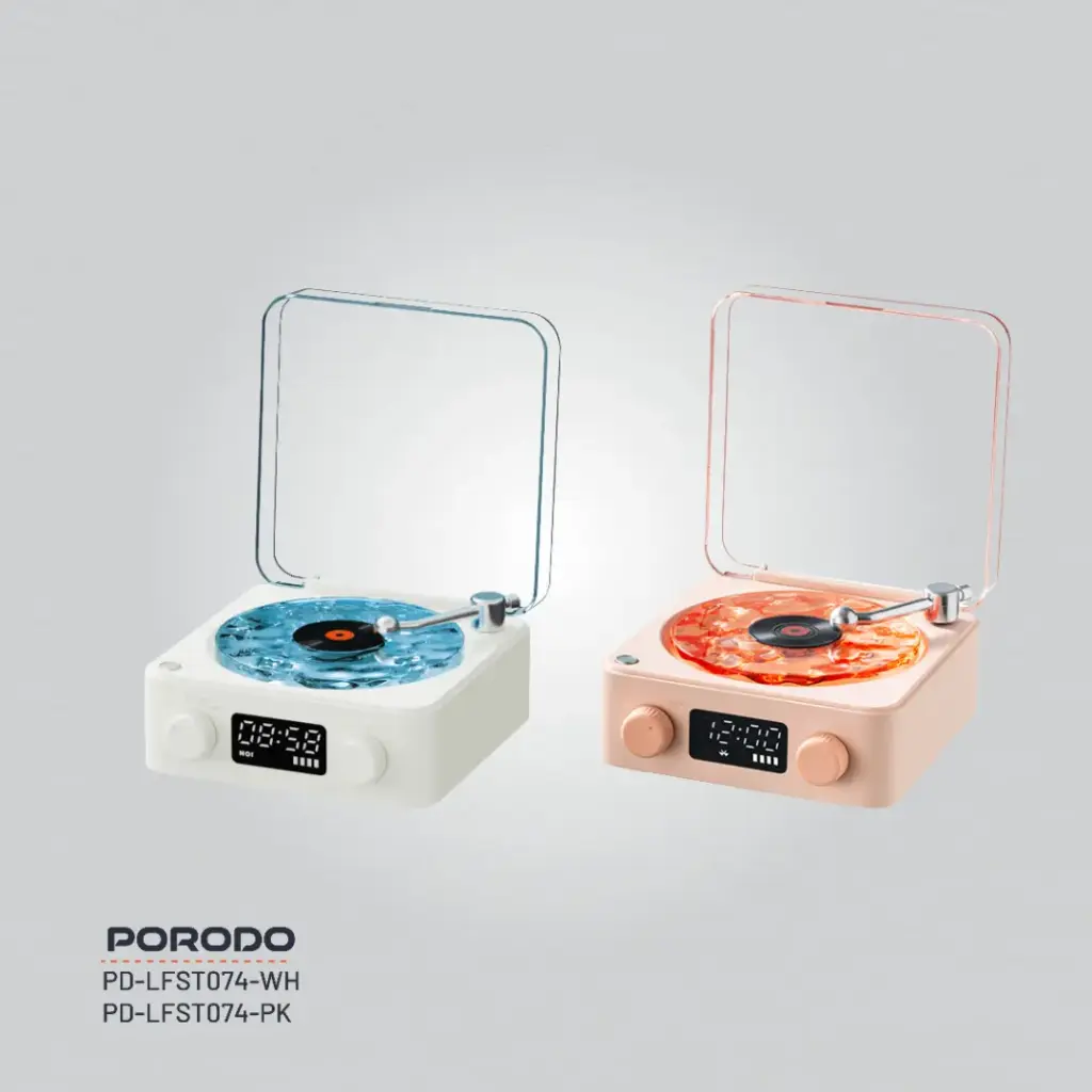 Porodo Lifestyle White Noise Portable Speaker