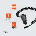 Porodo 110W Car Charger - Black