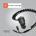 Porodo 95W Car Charger - Black