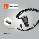 Porodo 95W Car Charger - Black