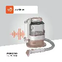 Porodo Lifestyle Pet Grooming Kit Trimmer & Vacuum - White