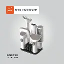 Porodo Lifestyle Pet Grooming Kit Trimmer & Vacuum - White