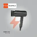 Porodo Lifestyle 1200W Foldable Hair Dryer 1.8M Cable - Black