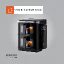 Porodo Lifestyle Double Stack Air Fryer with 12 Presets - Black