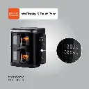 Porodo Lifestyle Double Stack Air Fryer with 12 Presets - Black