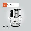 Porodo Lifestyle Meat Chopper Food Processor - Black