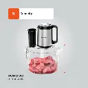 Porodo Lifestyle Meat Chopper Food Processor - Black