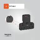 Porodo Multi-Port Wall Socket - Black