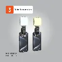 Porodo Lifestyle Clip-On Fill Light - Black