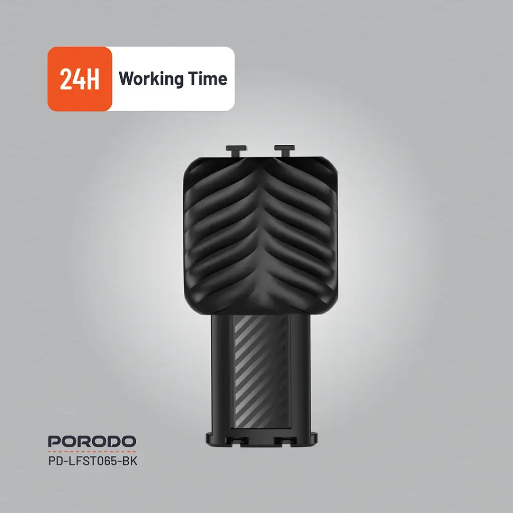 Porodo Lifestyle Clip-On Fill Light - Black
