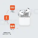 Porodo Soundtec Earbuds Gen 4 - White