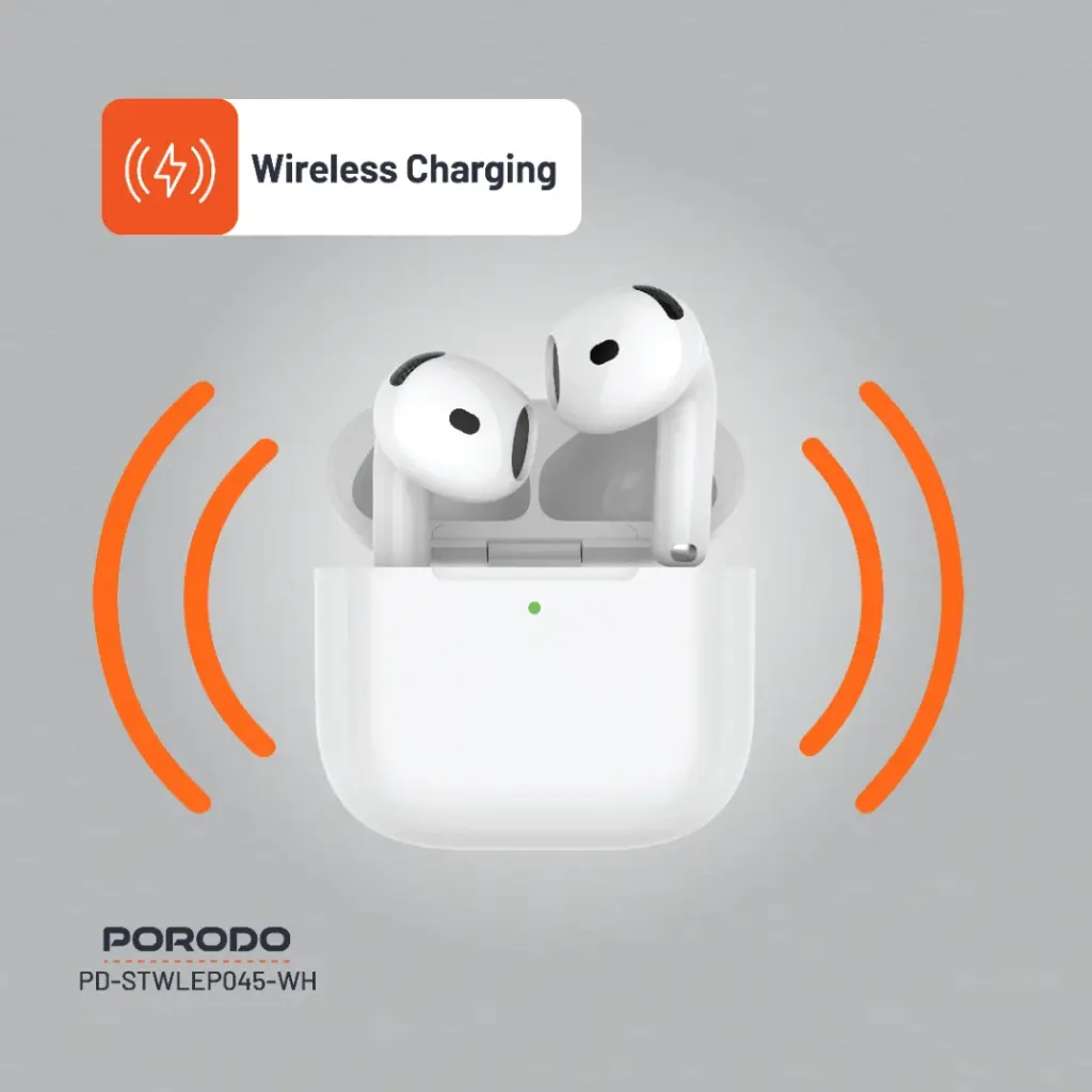 Porodo Soundtec Earbuds Gen 4 - White