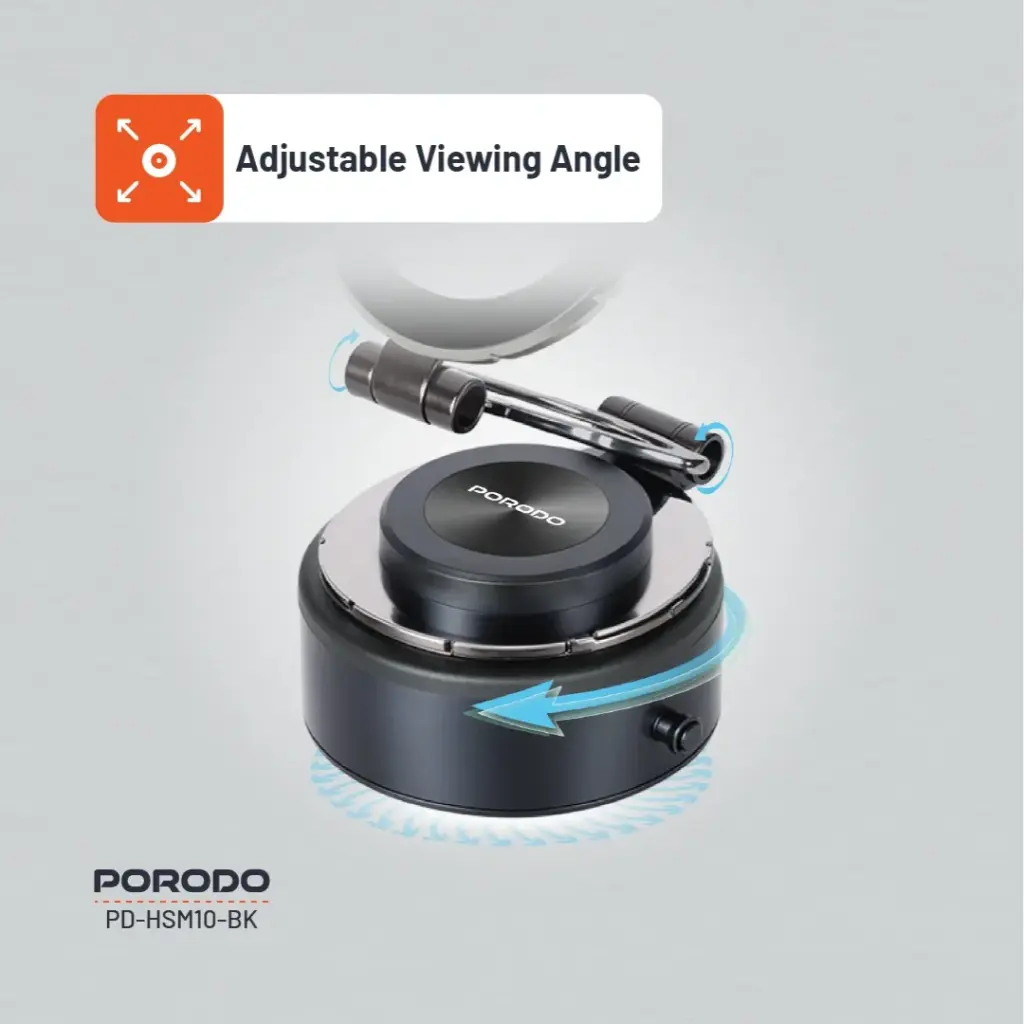 Porodo Vacuseal Magsafe Magnetic Mount - Black