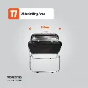 Porodo Lifestyle Portable Folding BBQ Grill - Black