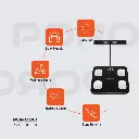 Porodo Lifestyle Precise Analysis Smart Scale - Black