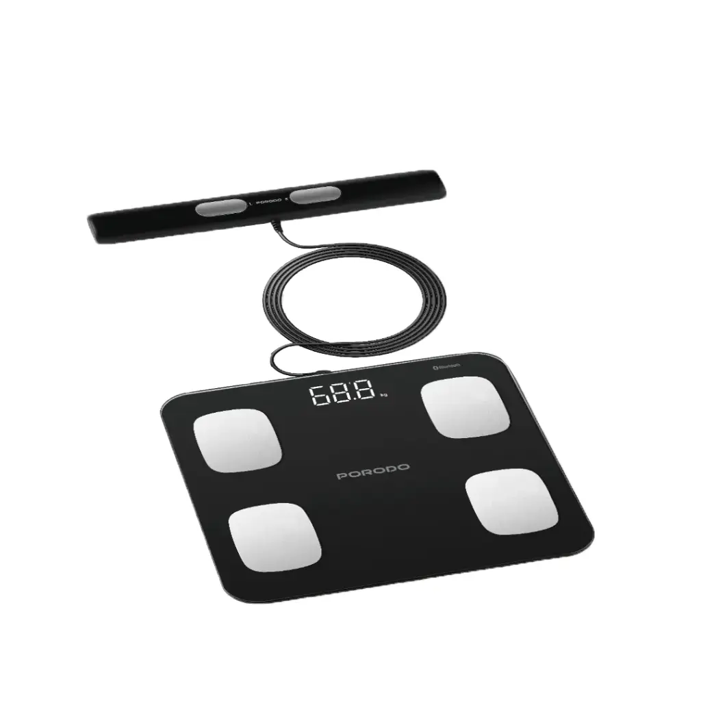 Porodo Lifestyle Precise Analysis Smart Scale - Black