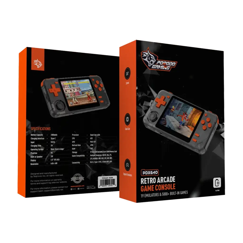 Porodo Gaming Retro Arcade Gaming Console