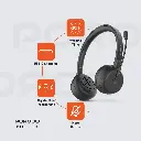 Porodo Office Wireless Headset - Black