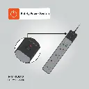 Porodo 4AC 65W 3000W Power Strip