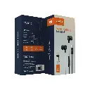 Porodo Soundtec Touch Controls Earphone - Black