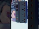 Porodo Multi-Function Socket with Phone Stand and Digital Timer