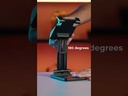 Porodo Blue Adjustable Phone & Tablet Stand 13CM - Black 