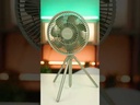 Porodo Lifestyle Multi-Purpose Design Outdoor Cooling Fan Night Light & Charging