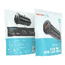 Porodo Blue Dual Port 30W Car Charger - Black
