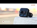 Porodo Wireless FM Transmitter Car Charger 3.4A with Bass Boost