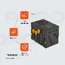 Porodo GaN 5-Port Travel Block Universal Charger