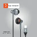 Porodo Soundtec Stereo Earphones - Black