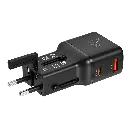 Porodo Universal Travel Pocket Charger - Black