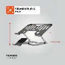 Porodo Smart Folding Multi-Device Stand - Silver