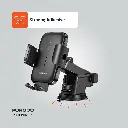 Porodo Adjustable Clamps Dash & Windshield Mount - Black