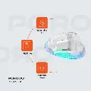 Porodo Vertical 4800 DPI Wireless Mouse - White