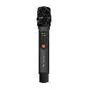 Porodo Soundtec Duo Mic Aluminum Rechargeable Wireless Microphone - Black