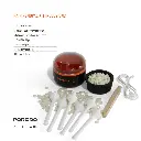 Porodo Lifestyle Wax Warming Hair Removal Kit - Black