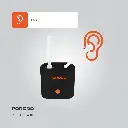 Porodo Lifestyle Wax Warming Hair Removal Kit - Black