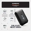Porodo Lifestyle Dual-Blade Pocket Shaver - Black
