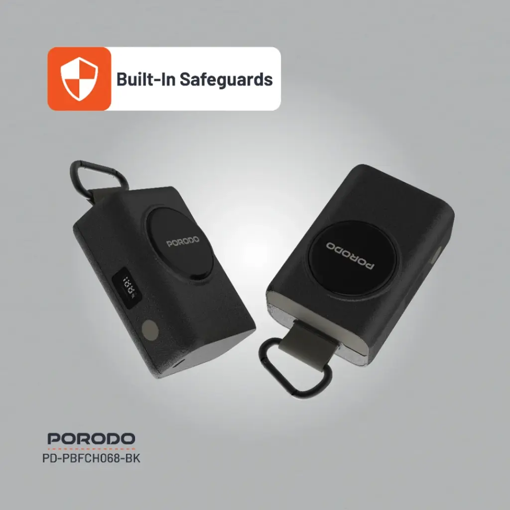Porodo Power Bank PB068 10000mAh - Black