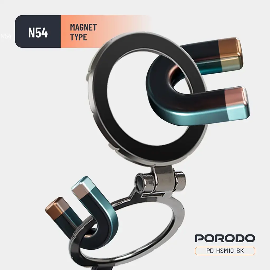 Porodo Vacuseal MagSafe Magnetic Mount - Black