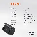 Porodo Dual USB-C Quick Charger - Black