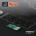 Porodo Crystal Shell Wireless Keyboard