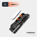 Porodo QuadBase Gimbal Stabilizer - Black