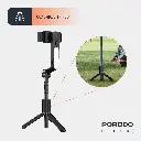 Porodo QuadBase Gimbal Stabilizer - Black